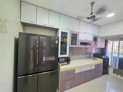 Kitchen Image of 1500 Sq.ft 3 BHK Apartment / Flat for rent in Thakur Silver Tower, Kandivali East Mumbai for Rs. 82000