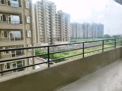 Bedroom Three Image of 1180 Sq.ft 3 BHK Apartment / Flat for rent in Pyramid Infinity, Sector 70 Gurgaon for Rs. 19000