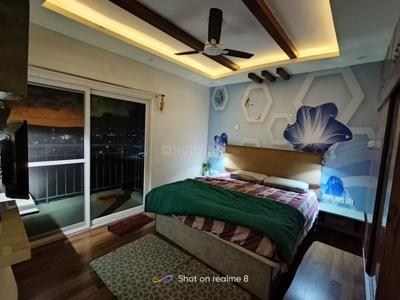 Bedroom Image of 1500 Sq.ft 3 BHK Apartment / Flat for rent in Brigade Panorama, Kambipura Bengaluru for Rs. 50000