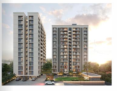 Image of 1335 Sq.ft 2 BHK Apartment / Flat for sale in Pal, Surat for Rs. 6207750