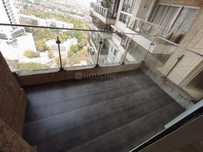 Balcony Image of 1600 Sq.ft 4 BHK Apartment / Flat for sale in L And T Crescent Bay, Parel Mumbai for Rs. 74000000