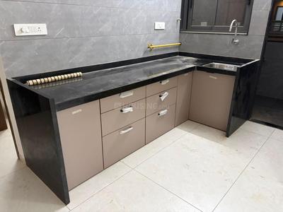 Kitchen Image of 1600 Sq.ft 3 BHK Apartment / Flat for rent in Santvan Lexon, Bhesan Surat for Rs. 30000
