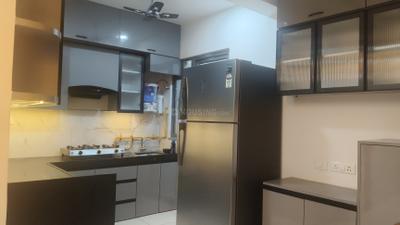 Kitchen Image of 1512 Sq.ft 3 BHK Apartment / Flat for rent in Adani Amogha, Shantigram Ahmedabad for Rs. 60000