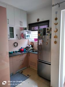 Kitchen Image of 908 Sq.ft 2 BHK Apartment / Flat for rent in Casagrand Smart Town, Thazhambur Chennai for Rs. 25000