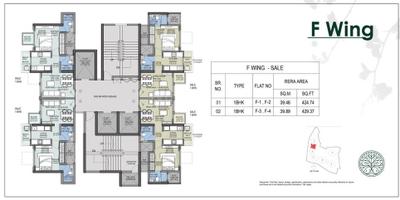 Image of 980 Sq.ft 2 BHK Apartment / Flat for sale in Shraddha Park City, Borivali East, Mumbai for Rs. 22000000