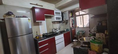 Kitchen Image of 1500 Sq.ft 3 BHK Apartment / Flat for sale in Chhadva Galaxy, Kamothe Navi Mumbai for Rs. 15000000