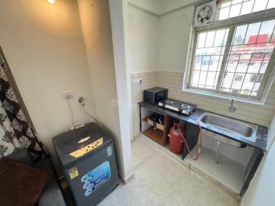 Kitchen Image of 700 Sq.ft 1 BHK Apartment / Flat for rent in C V Raman Nagar Bengaluru for Rs. 23000