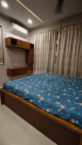Bedroom Image of 2300 Sq.ft 3 BHK Apartment / Flat for rent in Pal Surat for Rs. 48000
