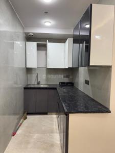 Kitchen Image of 900 Sq.ft 3 BHK Builder Floor for sale in Jangpura New Delhi for Rs. 12500000
