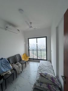 Hall Image of 568 Sq.ft 1 BHK Apartment / Flat for rent in Chandak Nischay, Dahisar East Mumbai for Rs. 32000
