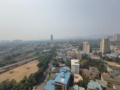 Balcony Image of 625 Sq.ft 1 BHK Apartment / Flat for sale in Ashar Aria, Kalwa Thane for Rs. 8300000