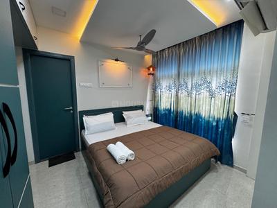 Bedroom Image of 550 Sq.ft 1 BHK Apartment / Flat for rent in Hiranandani Estate Thane for Rs. 45000