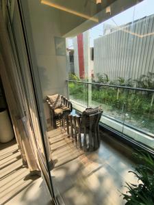 Balcony Image of 840 Sq.ft 2 BHK Apartment / Flat for sale in The Address By GS Wadala, Sion Mumbai for Rs. 23600000