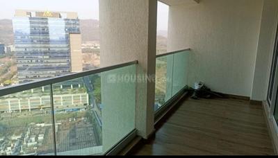 Balcony Image of 900 Sq.ft 2 BHK Apartment / Flat for sale in Aurum Q Islands R7, Ghansoli Navi Mumbai for Rs. 22500000