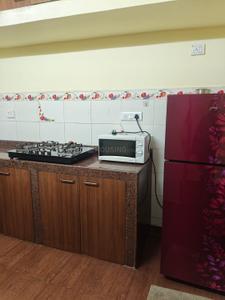 Kitchen Image of 1022 Sq.ft 2 BHK Apartment / Flat for rent in Models Legacy, Panjim Goa for Rs. 45000