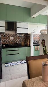 Kitchen Image of 1000 Sq.ft 2 BHK Apartment / Flat for rent in Ahad Serenity, Choodasandra Bengaluru for Rs. 42000