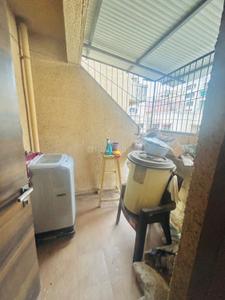 Balcony Image of 675 Sq.ft 1 BHK Apartment / Flat for rent in Thakurli Thane for Rs. 15000