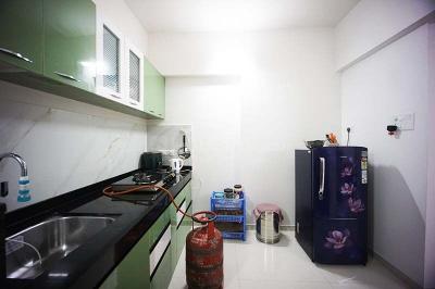 Kitchen Image of 933 Sq.ft 2 BHK Apartment / Flat for sale in Kohinoor Courtyard One, Wakad Pune for Rs. 10600000