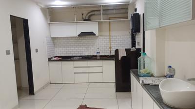 Kitchen Image of 1600 Sq.ft 3 BHK Apartment / Flat for rent in BSNL Colony Vadodara for Rs. 22000
