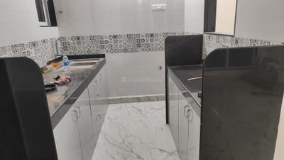 Kitchen Image of 475 Sq.ft 1 BHK Apartment / Flat for rent in Nandivardhan Fortuna Blue, Lower Parel Mumbai for Rs. 60000