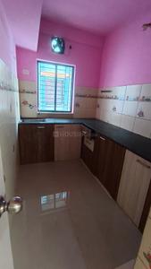 Kitchen Image of 1350 Sq.ft 3 BHK Apartment / Flat for rent in GM Meena Residency, Teghoria Kolkata for Rs. 23000