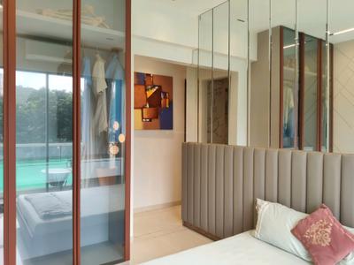 Bedroom Image of 729 Sq.ft 2 BHK Apartment / Flat for rent in ACME Ozone Phase 2, Thane West Thane for Rs. 39000