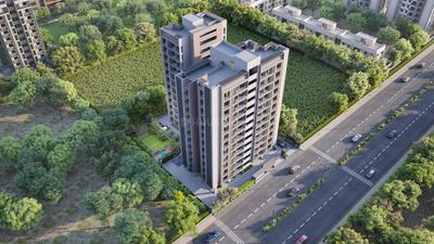 Image of 2088 Sq.ft 3 BHK Apartment / Flat for sale in Aarna Sky, Randesan, Gandhinagar for Rs. 9000000