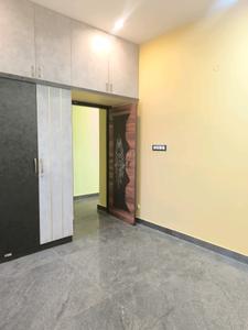 Bedroom Image of 600 Sq.ft 1 BHK Builder Floor for rent in Bangalore City Municipal Corporation Layout Bengaluru for Rs. 12500