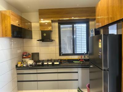 Kitchen Image of 999 Sq.ft 2 BHK Apartment / Flat for rent in Priyanka 7 X Rivera, Tavra Bharuch for Rs. 20000