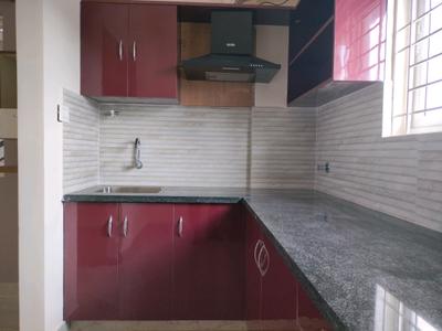 Kitchen Image of 450 Sq.ft 1 BHK Builder Floor for rent in Chansandra Bengaluru for Rs. 19000