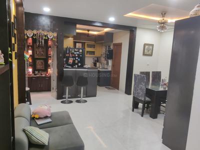 Hall Image of 1890 Sq.ft 3 BHK Apartment / Flat for rent in Crown Whistling Woods, Manchirevula Hyderabad for Rs. 72000