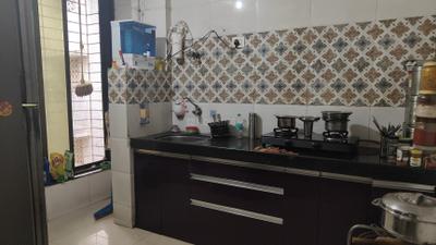 Kitchen Image of 690 Sq.ft 1 BHK Apartment / Flat for rent in Ulwe Navi Mumbai for Rs. 14000