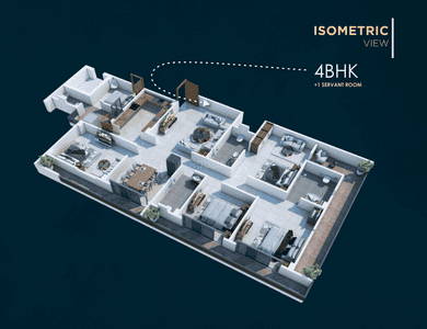 Image of 1400 Sq.ft 3 BHK Apartment / Flat for sale in Winsome Empire F G H, Danapur, Patna for Rs. 13000000