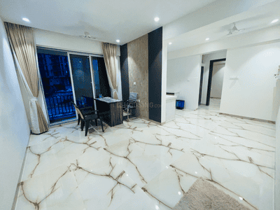 Living Room Image of 855 Sq.ft 2 BHK Apartment / Flat for sale in Vasai West Vasai for Rs. 6412500