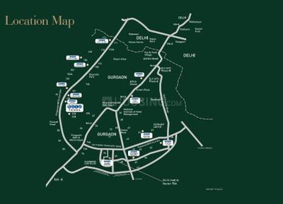 Image of 1811 Sq.ft 3 BHK Apartment / Flat for sale in BPTP Terra, Sector 37D, Gurgaon for Rs. 24500000