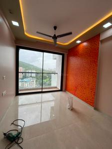 Hall Image of 625 Sq.ft 1 BHK Apartment / Flat for rent in DSS Mahavir Spring, Thane West Thane for Rs. 40000