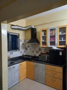 Kitchen Image of 950 Sq.ft 2 BHK Apartment / Flat for rent in Dum Dum Kolkata for Rs. 25000