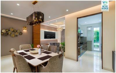 Hall Image of 1721 Sq.ft 3 BHK Apartment / Flat for sale in Motiaz Blue Ridge, Peer Muchalla Zirakpur for Rs. 11500000