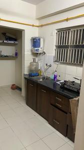 Kitchen Image of 900 Sq.ft 2 BHK Apartment / Flat for sale in Shyamal Ahmedabad for Rs. 6200000