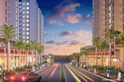 Image of 550 Sq.ft 1 BHK Apartment / Flat for sale in Charms Global City Type A1 Liberty, Ambernath East, Ambernath for Rs. 3395500