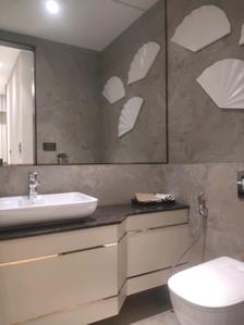 Common Bathroom Image of 620 Sq.ft 2 BHK Apartment / Flat for sale in Vikhroli East Mumbai for Rs. 13000000