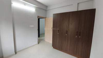 Bedroom Image of 799 Sq.ft 1 BHK Builder Floor for rent in Mahadevapura Bengaluru for Rs. 25000