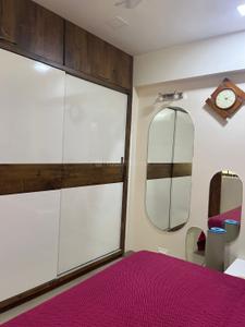 Bedroom Image of 1200 Sq.ft 2 BHK Apartment / Flat for rent in Orchid Blues, Shela Ahmedabad for Rs. 33000