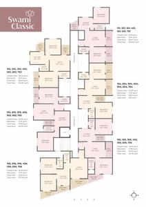 Image of 900 Sq.ft 2 BHK Apartment / Flat for sale in Sai Swami Classic, Moshi, Pune for Rs. 4800000