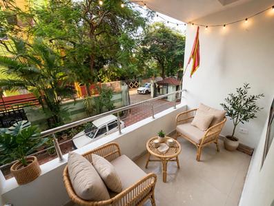 Balcony Image of 1579 Sq.ft 3 BHK Apartment / Flat for sale in Morabadi Ranchi for Rs. 7999999