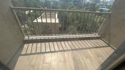 Balcony Image of 1200 Sq.ft 3 BHK Apartment / Flat for rent in Runal Spacio, Ravet Pune for Rs. 29000