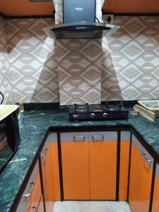 Kitchen Image of 500 Sq.ft 1 BHK Apartment / Flat for rent in Kasba Kolkata for Rs. 16000