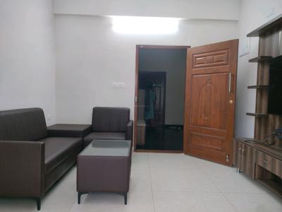 Living Room Image of 600 Sq.ft 1 BHK Independent House for rent in Domlur Layout Bengaluru for Rs. 60000