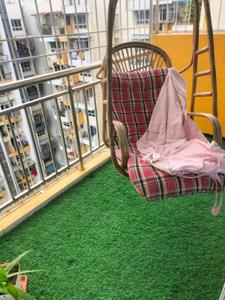 Balcony Image of 1200 Sq.ft 2 BHK Apartment / Flat for rent in Runwal Seagull, Hadapsar Pune for Rs. 26000
