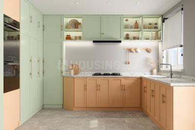 Kitchen Image of 1670 Sq.ft 3 BHK Apartment / Flat for sale in Hanspal Bhubaneswar for Rs. 9250000